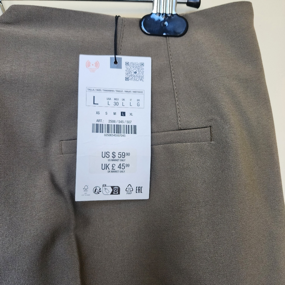 Zara Suit pants size L - Picture 9 of 9